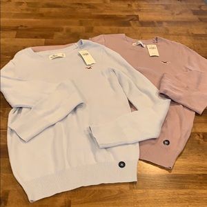 Hollister sweater pair